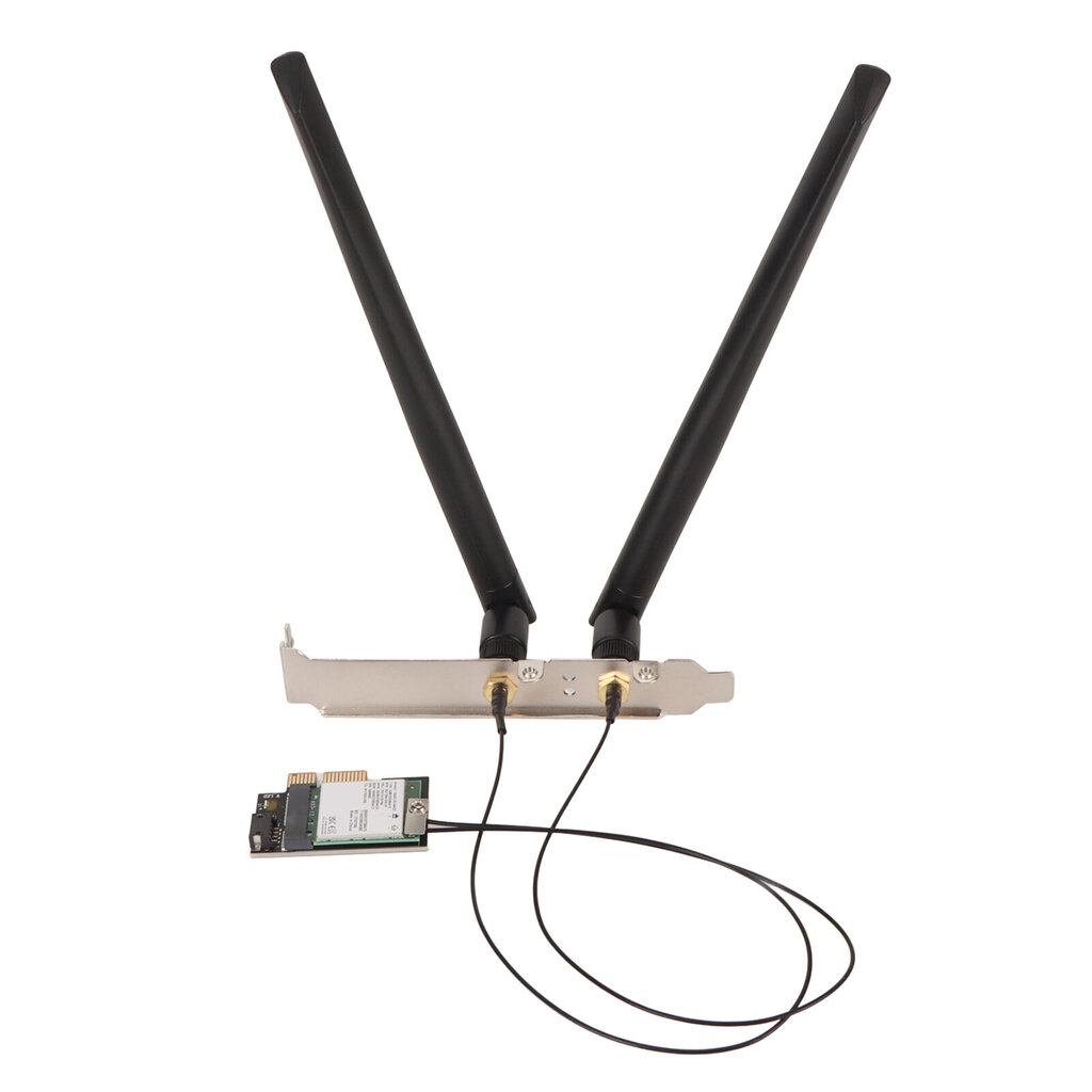 AX210NGW WiFi 6E -kortti antennilla 5374Mbps 2,4Ghz 5Ghz 6Ghz Bluetooth5.2 PCIE Gigabit Network Card for Windows 10 11 for Linux Irrotettava antenni hinta ja tiedot | Tablettien kotelot ja muut tarvikkeet | hobbyhall.fi