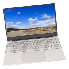 15,6 tuuman kannettava Windows 11:lle, jossa sormenjälkivalaistu näppäimistö Intel-suorittimelle 2K IPS-näyttö Kannettava tietokone 100?240V hopea 16G 1TB EU-liitin hinta ja tiedot | Tablettien kotelot ja muut tarvikkeet | hobbyhall.fi