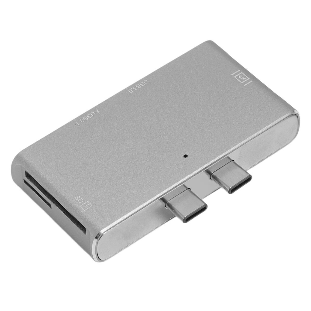 Telakointiasema OS X -kannettavan HD-tallennuskorttipaikan USB 3.0 -alumiiniseokselle Type C -kaksoismultimediasovittimelle hinta ja tiedot | Koteloiden lisätarvikkeet | hobbyhall.fi