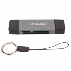 Kortinlukija USB C USB 3.0 OTG-toiminto Nopea laajasti yhteensopiva muistikortinlukija puhelintietokoneelle hinta ja tiedot | Koteloiden lisätarvikkeet | hobbyhall.fi