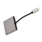 Tyypin C - Dual HD -sovitin USB C - Dual HD -telakointiasema MST Multi Screen Display HD 4K -sovitin hinta ja tiedot | Tablettien kotelot ja muut tarvikkeet | hobbyhall.fi