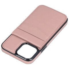 Lompakkopuhelinkotelo Monitoiminen puhelimen suojakotelo magneettisella solkijalustalla IPhone 13 Prolle Rose Gold hinta ja tiedot | Puhelintelineet | hobbyhall.fi