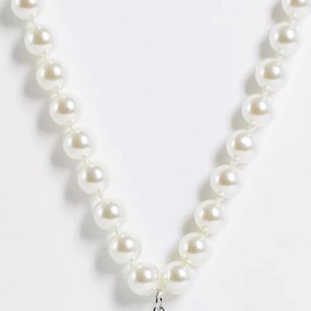 Heart Pearl kaulakoru Strand Pearl Choker kaulakoru juhlakorut naisille hinta ja tiedot | Kaulakorut | hobbyhall.fi