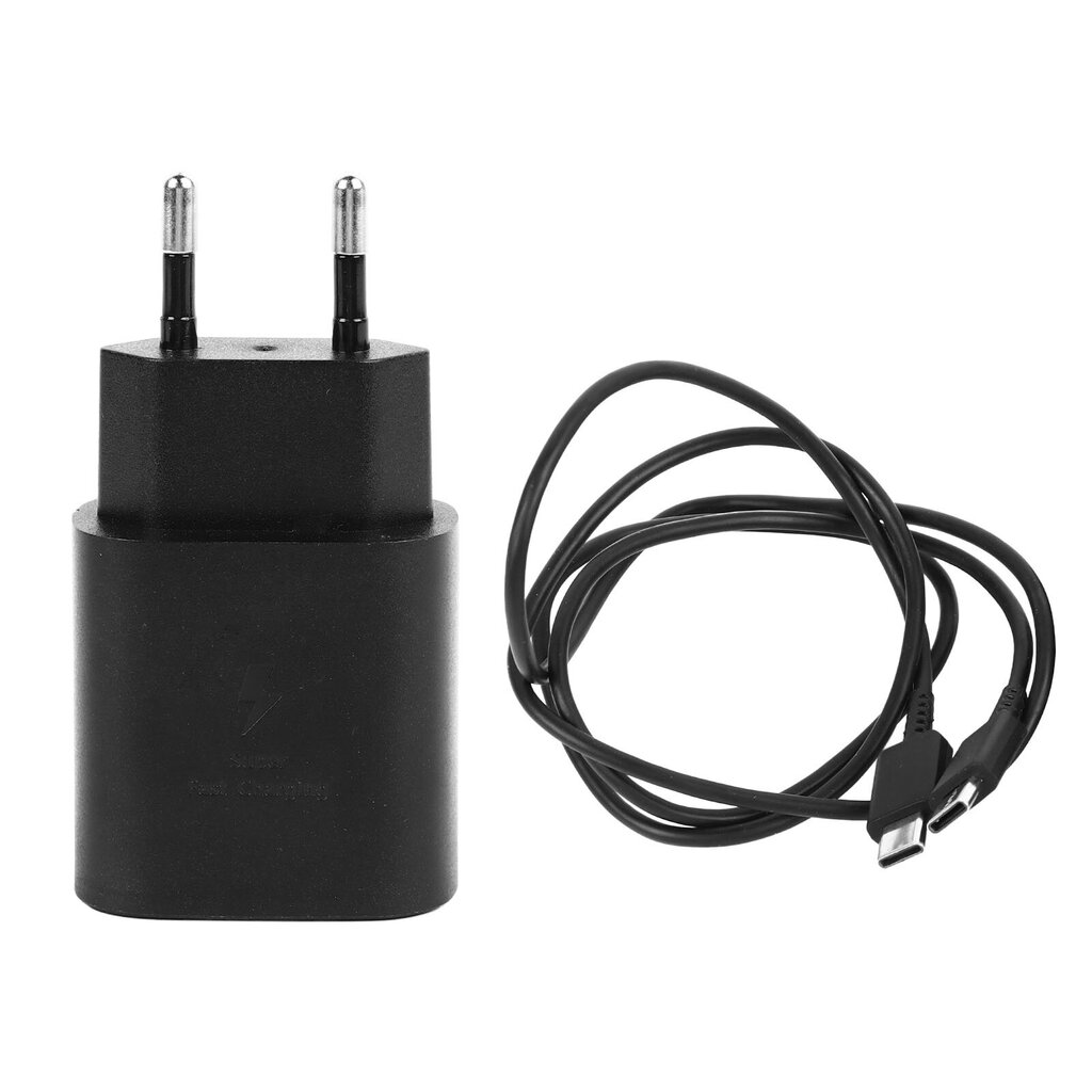 25 W PD Laturi Pikalataus Turvallinen Kannettava Type C Laturi Note10 S20 EU Plug 100 - 240 V hinta ja tiedot | Adapterit | hobbyhall.fi