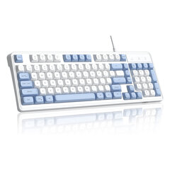 Magegee GK980 White, RGB, US hinta ja tiedot | Näppäimistöt | hobbyhall.fi