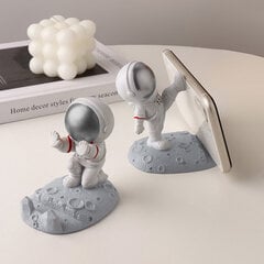 Sarjakuva Astronaut-puhelinteline Hartsia Söpö Spaceman-puhelinteline Hauska älypuhelinteline työpöydälle kotitoimistoon hinta ja tiedot | Puhelintelineet | hobbyhall.fi