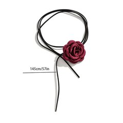 Fashion Trend Niche Sense Rose Pendant Collarbone Chain temperamentti kaulakoru hinta ja tiedot | Kaulakorut | hobbyhall.fi