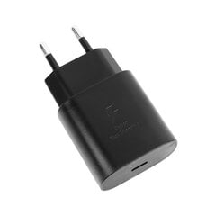 25W PD-laturi 25W Europe USB Type C Supernopea laturi Eurooppalainen matkasovittimen pistoke latauskaapelilla S20+ N10 100-240V hinta ja tiedot | Puhelimen laturit | hobbyhall.fi