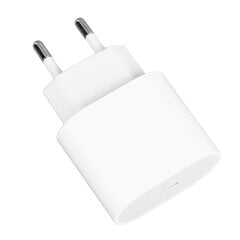 Laturi IPhone PD 20W ABS-puhelimen pikalatauslatauskaapelin johto IOS-laitteille EU Plug 100 - 240V hinta ja tiedot | Puhelimen laturit | hobbyhall.fi