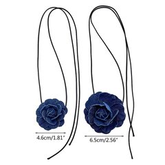 Rose Pendant Collarbone ketju Yksinkertainen kylmätuulessa säädettävä vaha köysi kaulakoru hinta ja tiedot | Kaulakorut | hobbyhall.fi