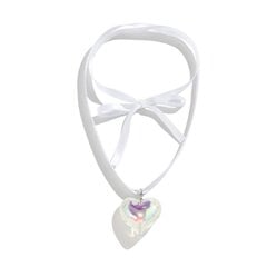 Goth Silk Ribbon Big Heart Pendant Choker -kaulakoru naisille Tyylikkäitä koruja hinta ja tiedot | Kaulakorut | hobbyhall.fi