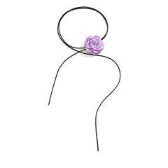 Satiini-ruusu kaulusketju Bohemia Flower Choker kaulakoru koru lahja naisille hinta ja tiedot | Kaulakorut | hobbyhall.fi