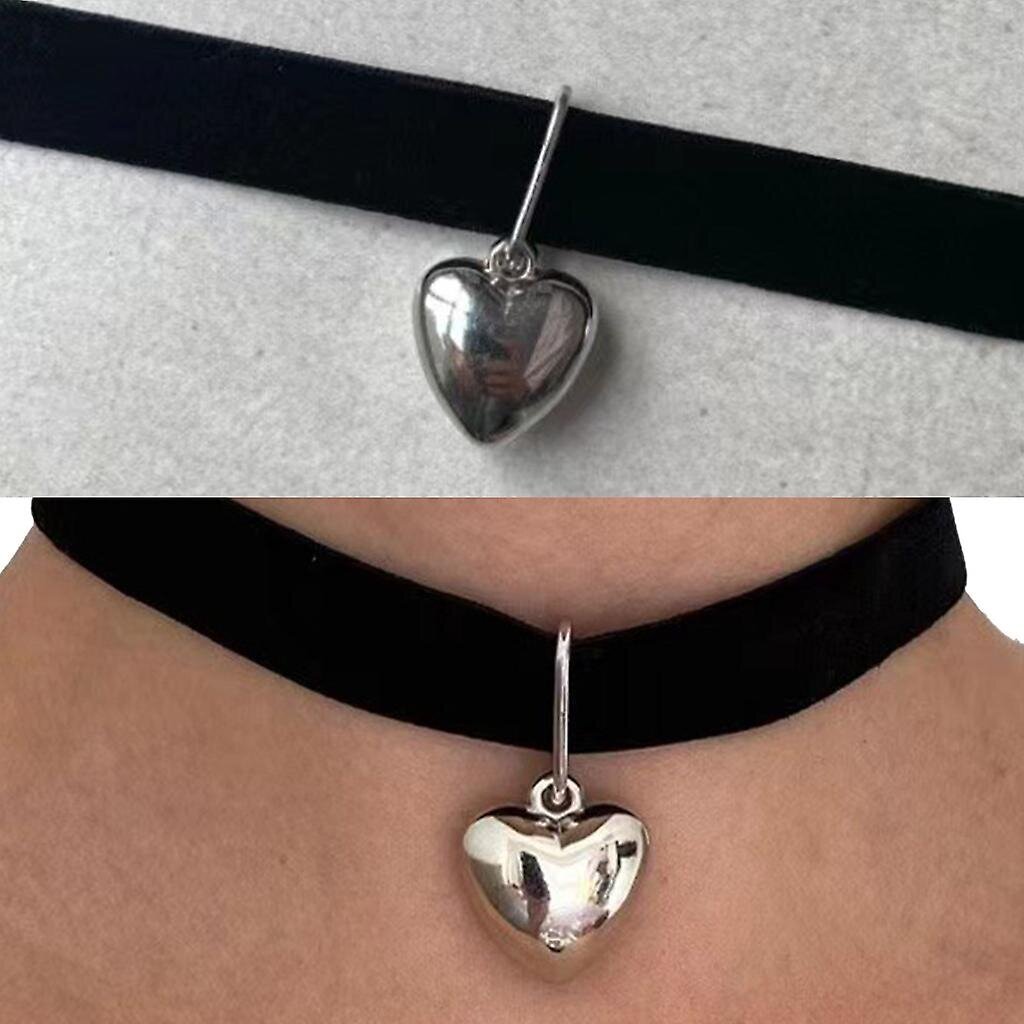 Star Heart Pendant kaulakoru Yksinkertainen solisluun ketju kaulakoru kerroksittain Choker hinta ja tiedot | Kaulakorut | hobbyhall.fi