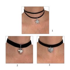 Star Heart Pendant kaulakoru Yksinkertainen solisluun ketju kaulakoru kerroksittain Choker hinta ja tiedot | Kaulakorut | hobbyhall.fi