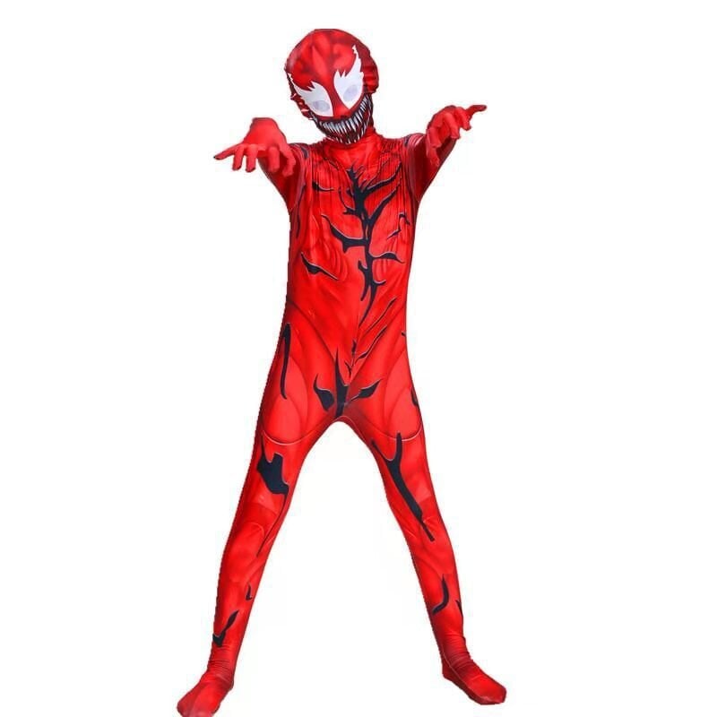 Lasten Venom Spiderman -asu (punainen) hinta ja tiedot | Naamiaisasut | hobbyhall.fi