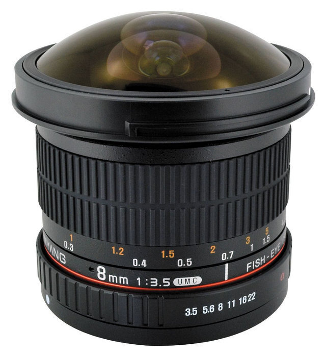 Objektiivi Samyang 8mm f / 3.5 UMC Fish-Eye CS II (Nikon) hinta ja tiedot | Objektiivit | hobbyhall.fi