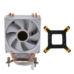 9cm CPU Cooler 4 kuparilämpöputkea Hydrauliset PC CPU jäähdytystuulettimet 775 1150 1151 1155 1156 1200 rei'itetyille 2011 emolevyille hinta ja tiedot | Koteloiden lisätarvikkeet | hobbyhall.fi