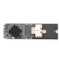 M.2 NVME - SFF 8087 SATA3.0 laajennuskortti 4 portin 6 Gbps laajennusohjainkortti Windows 10 11:lle hinta ja tiedot | Koteloiden lisätarvikkeet | hobbyhall.fi