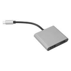 Type C -telakointiasema 4 in 1 alumiiniseos 4K 30Hz HD 5Gbps lähetys USB C -keskitin kannettavalle tietokonepuhelimelle hinta ja tiedot | Koteloiden lisätarvikkeet | hobbyhall.fi