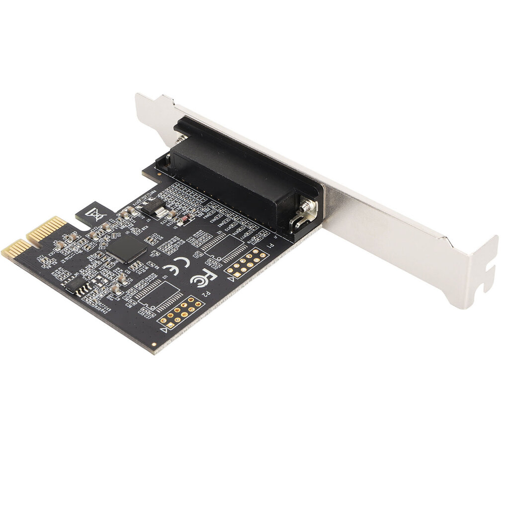 1-porttinen PCI Express -rinnakkaiskortti IEEE 1284 DB25 PCIE -rinnakkaiskortti ECP-tilan työpöydän laajennus LPT-ohjain tulostimelle hinta ja tiedot | Koteloiden lisätarvikkeet | hobbyhall.fi