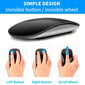 Valkoinen langaton Bluetooth Magic Mouse Hiljainen ladattava lasertietokonehiiri Ohut Ergonominen PC-hiiri Apple Macbookille Microsoft hinta ja tiedot | Hiiret | hobbyhall.fi