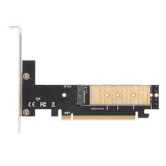 M.2 NVMe - PCIe 3.0 X16 -sovitin Jopa 32 Gbps NVME SSD - PCIe -laajennuskortti M.2 M?Avain 2280 2260 2242 2230mm SSD hinta ja tiedot | Koteloiden lisätarvikkeet | hobbyhall.fi