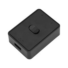 USB2.0-kytkin Kaksisuuntainen USB-kytkin 1 in 2 ulos 2 in 1 ulos USB KVM-kytkin 2 tietokonetta Jaa 1 laite tulostinskanneria varten hinta ja tiedot | Koteloiden lisätarvikkeet | hobbyhall.fi