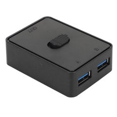 USB 3.0 -kytkin 2 in 1 Out tai 1 in 2 Out Kaksisuuntainen USB-kytkimen valitsin USB KVM -kytkin näppäimistön hiiriskanneritulostimelle hinta ja tiedot | Koteloiden lisätarvikkeet | hobbyhall.fi