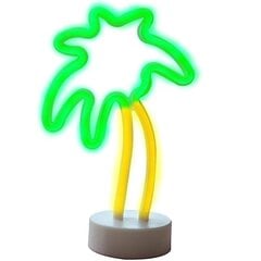 Palm Tree Led kyltti yövalo pohjalla kookospuuteltta yövalaisin pöytävalo Paras lahja hinta ja tiedot | Lastenhuoneen valaisimet | hobbyhall.fi