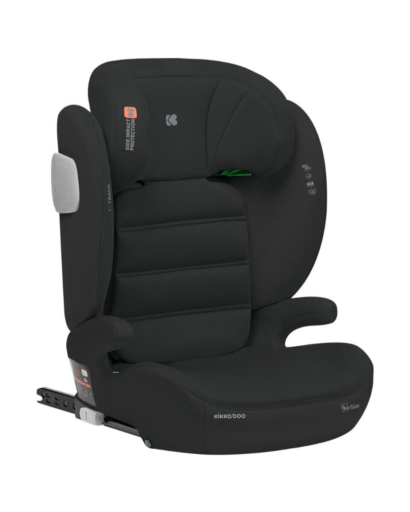 Auton istuin Kikka Boo i-Track Isofix, 15-36 kg, Black hinta ja tiedot | Turvaistuimet | hobbyhall.fi