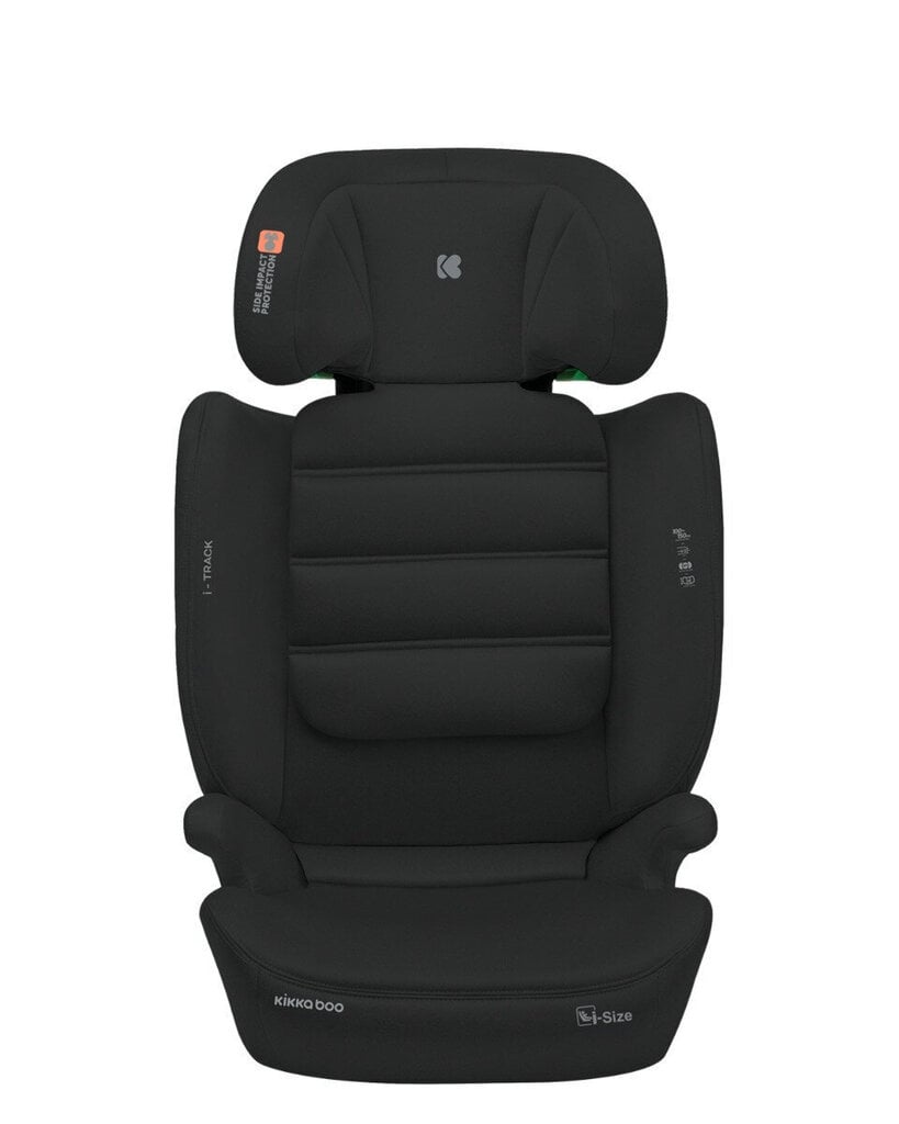 Auton istuin Kikka Boo i-Track Isofix, 15-36 kg, Black hinta ja tiedot | Turvaistuimet | hobbyhall.fi