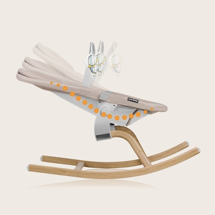 Sitteri Lionelo Dalia Rocker, Beige Sand hinta ja tiedot | Sitterit | hobbyhall.fi