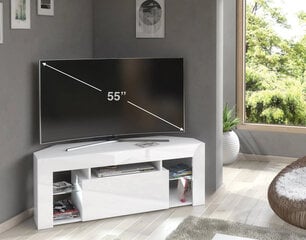 TV-pöytä Szynaka Meble Milano 05, valkoinen hinta ja tiedot | TV-tasot | hobbyhall.fi