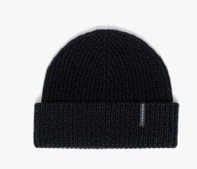 Pipo Herschel Watch Cap Vertical ID Beanie Black hinta ja tiedot | Miesten hatut, huivit ja käsineet | hobbyhall.fi