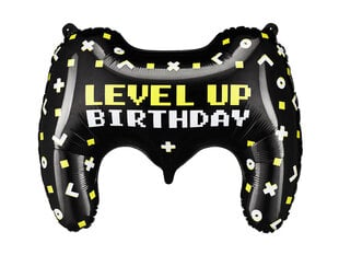 Folioilmapallo "Level up birthday" 72*52cm hinta ja tiedot | Ilmapallot | hobbyhall.fi