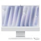 iMac 24” 4.5K Retina Nano-texture Glass, Apple M4 10C CPU, 10C GPU/16GB/256GB SSD/Silver/INT MD3H4ZE/A hinta ja tiedot | Pöytätietokoneet | hobbyhall.fi