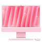 iMac 24” 4.5K Retina, Apple M4 10C CPU, 10C GPU/16GB/256GB SSD/Pink/SWE MWV43KS/A hinta ja tiedot | Pöytätietokoneet | hobbyhall.fi