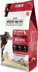 Wiejska Zagroda Monoprotein Beef -kuivaruoka koirille naudanlihalla, 6 kg hinta ja tiedot | Koiran kuivaruoka | hobbyhall.fi