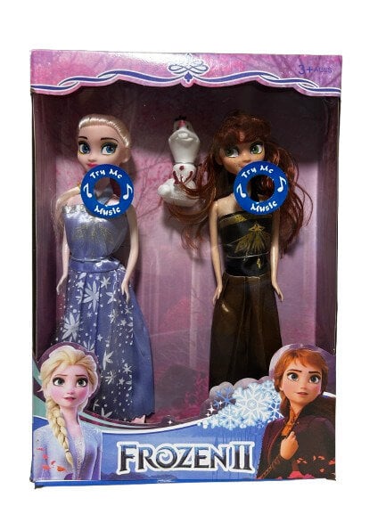 Laulavat nuket Elsa ja Anna Disney Frozen hinta ja tiedot | Tyttöjen lelut | hobbyhall.fi