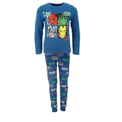 Marvel Avengers pyjama, sininen hinta ja tiedot | Poikien kylpytakit ja pyjamat | hobbyhall.fi