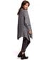 Neule - naisten poncho BeKnit BK049, harmaa hinta ja tiedot | Naisten neulepuserot | hobbyhall.fi