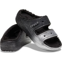 Crocs - Naisten varvastossut, CLASSIC COZZY GLITTER hinta ja tiedot | Naisten sandaalit ja tossut | hobbyhall.fi