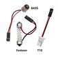 Paneeli 24 LED 12V W5W, C5W, BA9S, T10, SV8.5, T4W canbus, 1000lm punainen, 1 kpl. hinta ja tiedot | Polttimot | hobbyhall.fi