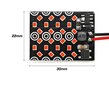 Paneeli 24 LED 12V W5W, C5W, BA9S, T10, SV8.5, T4W canbus, 1000lm punainen, 1 kpl. hinta ja tiedot | Polttimot | hobbyhall.fi