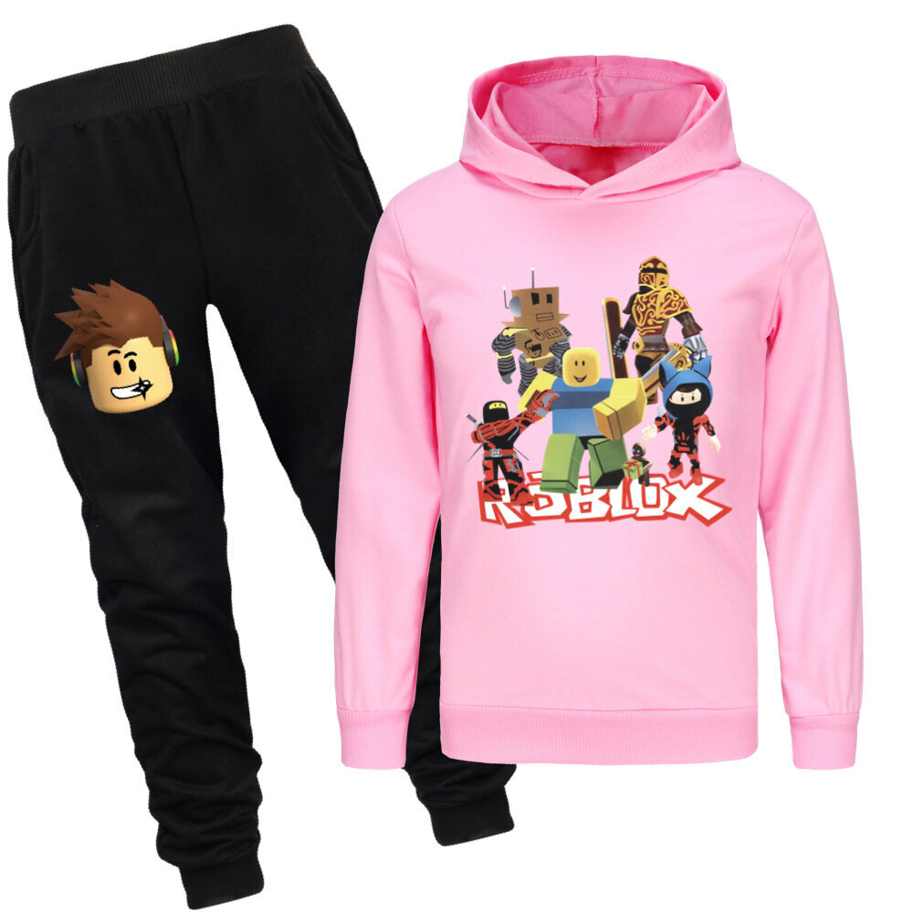 Roblox Casual -huppari lenkkeilyhousupuku, poikien tyttöjen hupparipuku, pelivaatteet, collegepaita hinta ja tiedot | Poikien puserot, liivit ja jakut | hobbyhall.fi