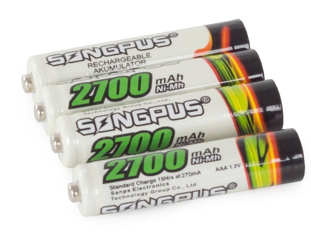 AAA-paristot 2700mah, 4 kpl. hinta ja tiedot | Paristot | hobbyhall.fi