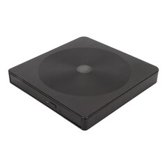 USB 3.0 USB C Ulkoinen CD-DVD-asema 5Gbps CD-DVD-poltinsoitin kannettavalle pöytätietokoneelle Windowsille hinta ja tiedot | Koteloiden lisätarvikkeet | hobbyhall.fi