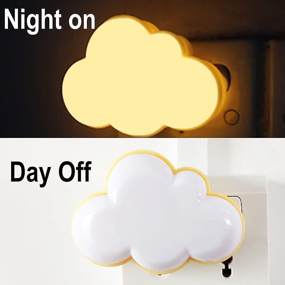 Sensor Led Night Light Plug-in yövalot lapsille aikuisille, söpö Dream valaistus seinävalaisin Pilvi yövalo makuuhuoneeseen Kylpyhuone, wc, portaat, keittiö hinta ja tiedot | Lastenhuoneen valaisimet | hobbyhall.fi