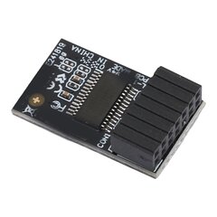 TPM2.0 Module LPC 14Pin Module Secure Storage TPM Encryption Security Module Remote Card ASUS emolevyille Windows 10 11 hinta ja tiedot | Koteloiden lisätarvikkeet | hobbyhall.fi