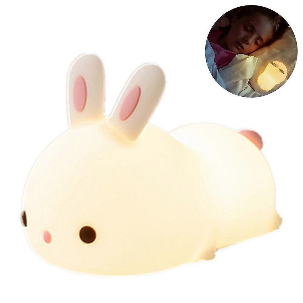 Söpö pupu yövalo lastenhuoneeseen Lasten yövalo makuuhuoneeseen Söpö pupulamppu Silikoni Squishy Girls -yövalo hinta ja tiedot | Lastenhuoneen valaisimet | hobbyhall.fi